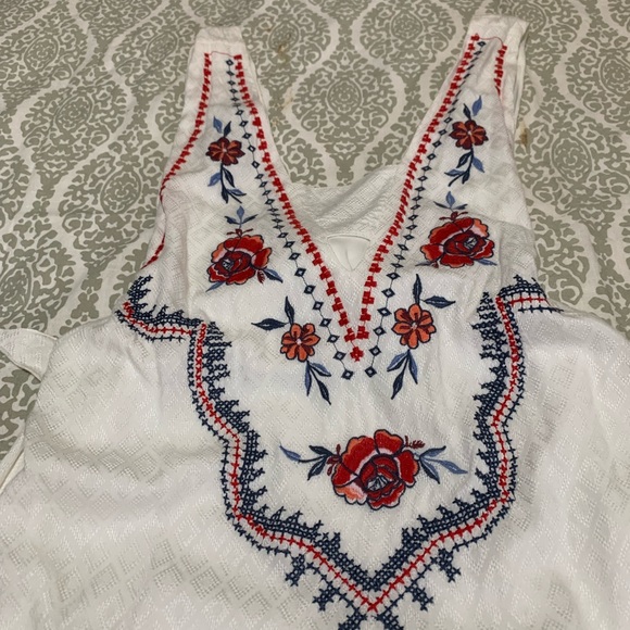 💃🏼💃🏼☮️✌️Chelsea & Violet Embroidery BOHO Style Dress. Juniors SZ Large - Picture 6 of 9